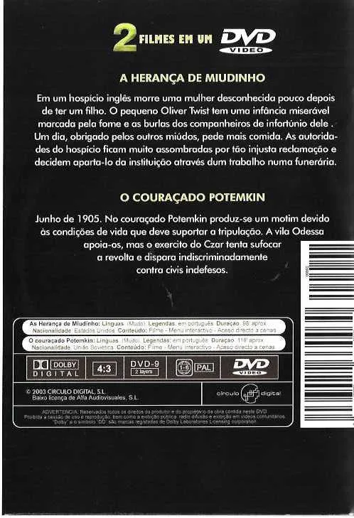 A Herança de Miudinho / O Couraçado Potemkine - Image 2