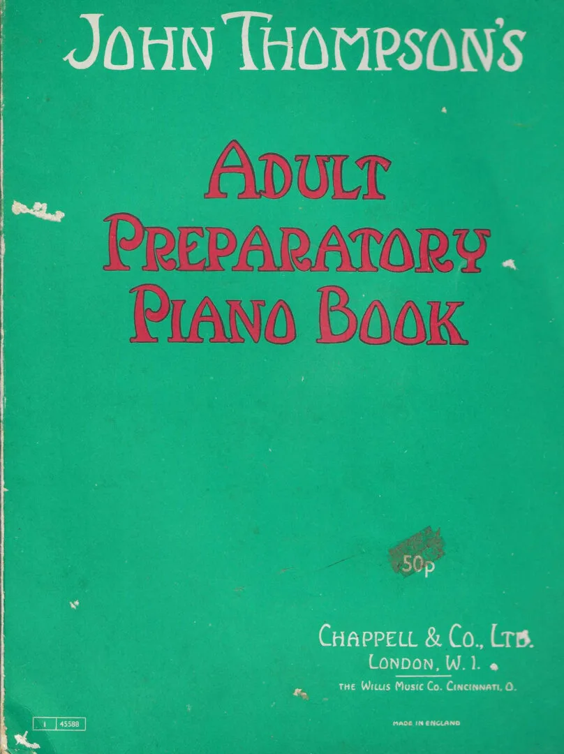 John Thompson’s Adult Preparatory Piano Book