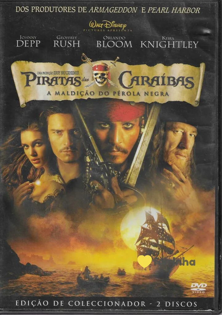 Piratas das Caraíbas – A Maldição do Pérola Negra - Edição de colecionador - 2 discos