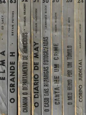Coleção Enigma números 64, 63, 52, 51, 50, 30, 26, 24