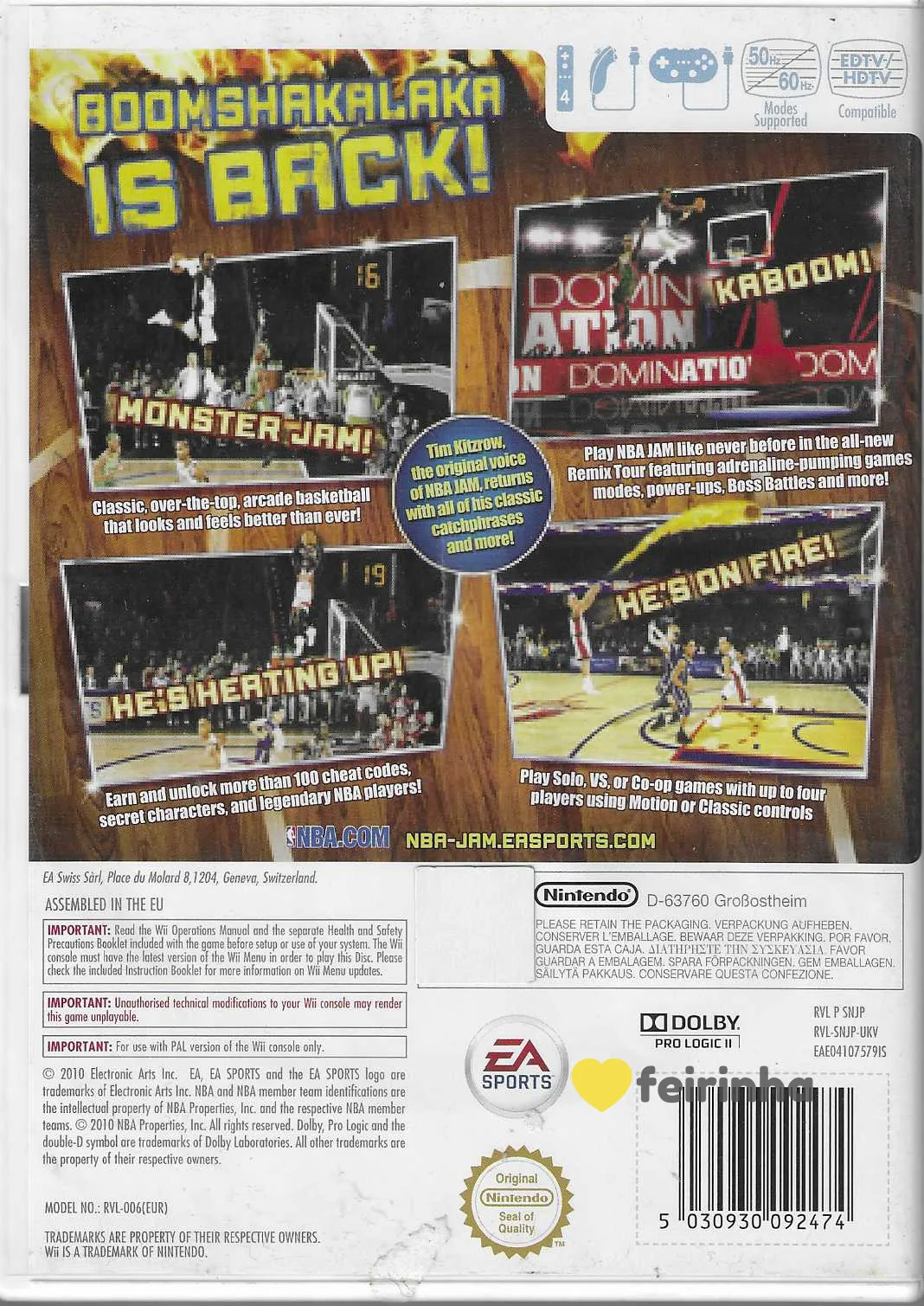 NBA Jam jogo Wii - Image 2