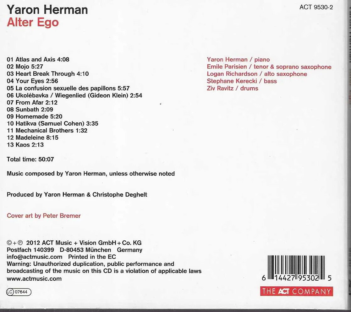 Yaron Herman - Alter Ego - Image 2