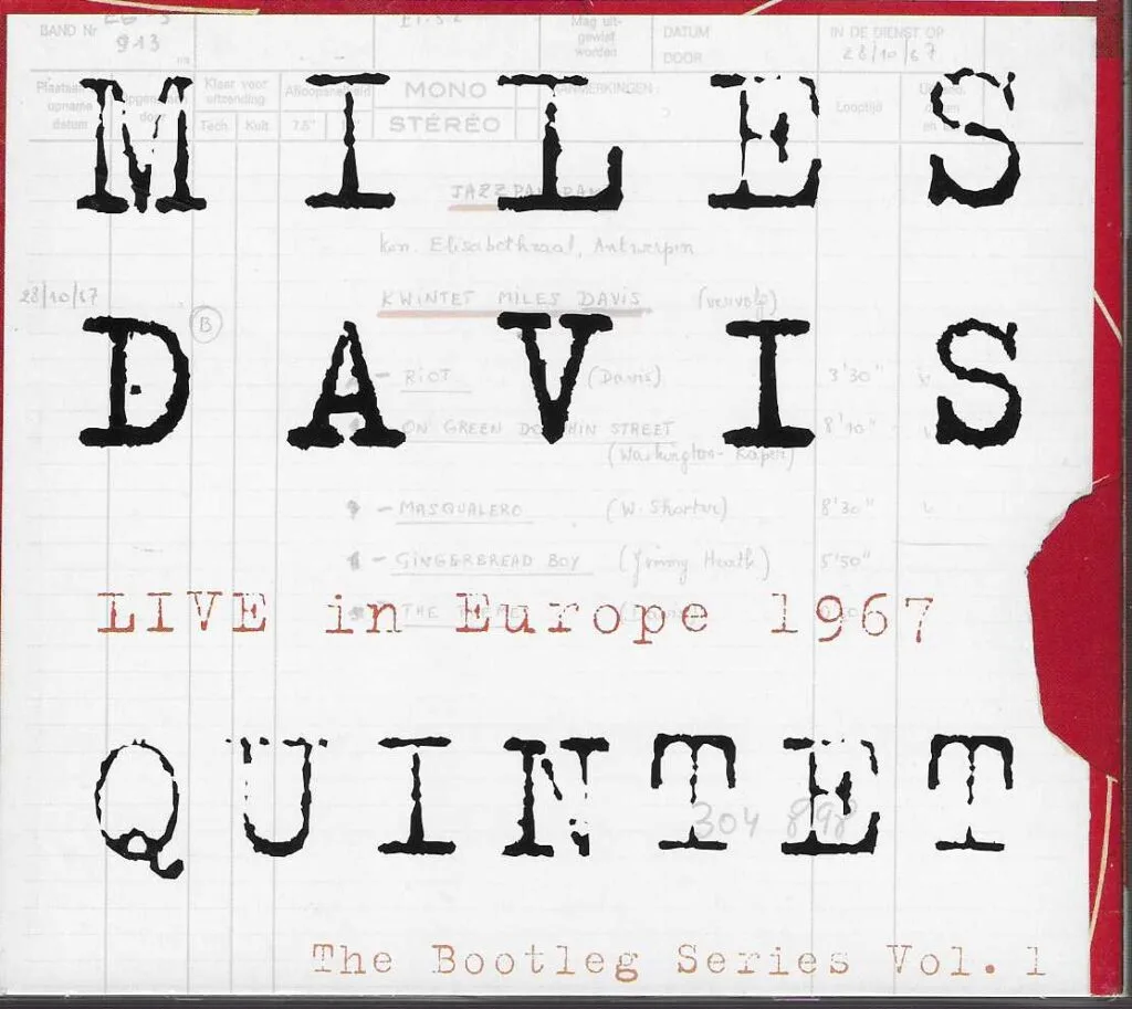 Miles Davis Quintet Live in Europe 1967, The Bootleg Series Vol.1 - 3 CDs, 1DVD