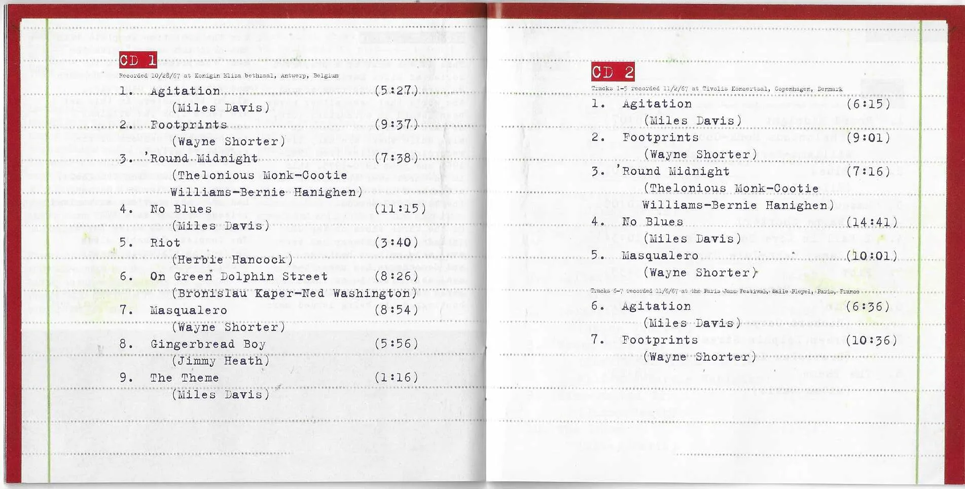 Miles Davis Quintet Live in Europe 1967, The Bootleg Series Vol.1 - 3 CDs, 1DVD - Image 6