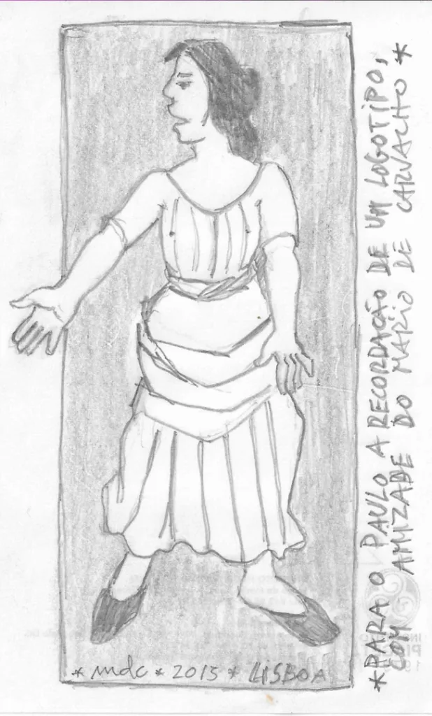 Desenho de Mário de Carvalho
