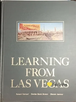 Learning from Las Vegas de Robert Venturi, Denise Scott Brown e Steven Izenour (capa dura)