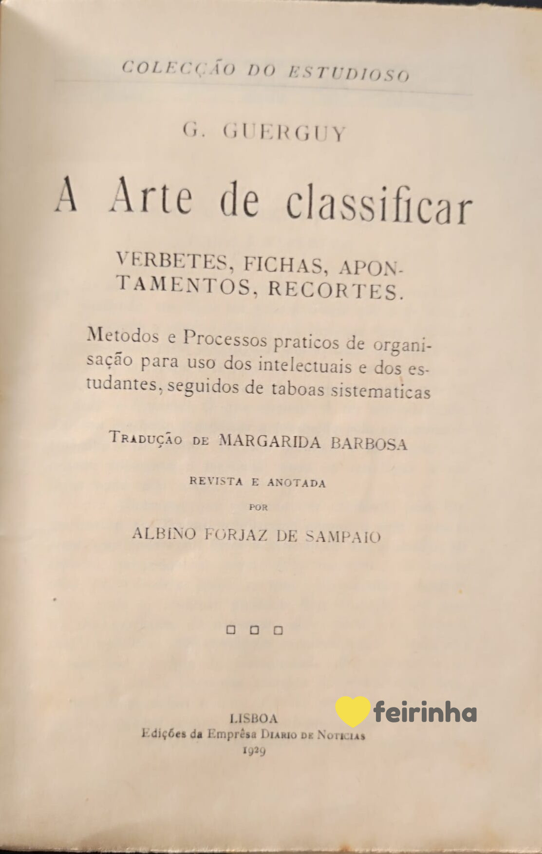 A arte de classificar por G. Guerguy - Image 2